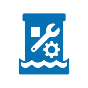 Roof Water Damage Repair Icon